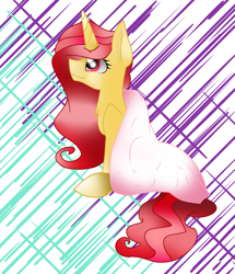 Size: 1453x1689 | Tagged: safe, artist:jemmiej18, imported from derpibooru, oc, oc only, oc:pretty shine, pony, unicorn, blanket, female, horn, looking up, sitting, solo, solo female, unicorn oc