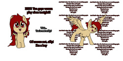 Size: 2000x1000 | Tagged: safe, artist:slamjam, imported from derpibooru, oc, pegasus, colt, lyrics, male, meme, sabaton, tattoo, text