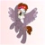 Size: 1024x1024 | Tagged: safe, artist:riofluttershy, imported from derpibooru, oc, oc:sugar dancer, pegasus, floral head wreath, flower, flower crowns, flower in hair, mexico, pegasus oc, wings