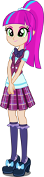 Size: 1347x5316 | Tagged: safe, artist:nightred15, edit, imported from derpibooru, vector edit, sour sweet, equestria girls, friendship games, clothes, crystal prep academy uniform, female, human coloration, school uniform, simple background, solo, transparent background, tumblr sour sweet, vector