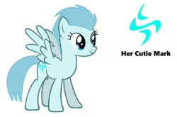 Size: 1280x844 | Tagged: safe, artist:detailedatream1991, imported from derpibooru, oc, oc only, oc:windy breeze, pegasus, pony, cutie mark, simple background, solo, vector, white background