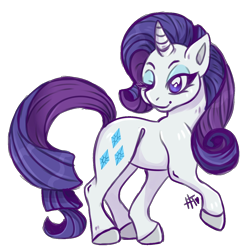 Size: 1280x1280 | Tagged: safe, artist:hannahtailz, imported from derpibooru, rarity, pony, unicorn, colored hooves, female, mare, no pupils, one eye closed, simple background, solo, transparent background