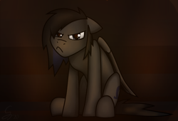 Size: 2357x1600 | Tagged: safe, artist:somber, imported from derpibooru, oc, oc only, pegasus, pony, angry, colored, cutie mark, dyed mane, emo, fire, male, solo