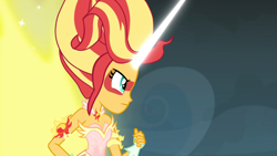 Size: 1920x1080 | Tagged: safe, screencap, sunset shimmer, equestria girls, friendship games, daydream shimmer, female, solo