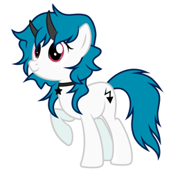 Size: 2667x2667 | Tagged: safe, artist:willow krick, imported from derpibooru, oc, oc only, pony, simple background, solo, white background