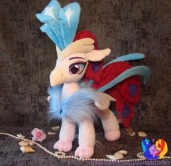 Size: 794x768 | Tagged: safe, artist:1stastrastudio, imported from derpibooru, queen novo, hippogriff, my little pony: the movie, irl, photo, plushie