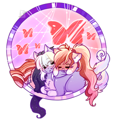 Size: 3116x3345 | Tagged: safe, artist:1fresita, artist:krissstudios, imported from derpibooru, oc, oc only, butterfly, pegasus, pony, dreamcatcher, female, mare, simple background, transparent background