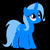 Size: 894x894 | Tagged: safe, artist:owlhouse35, imported from derpibooru, trixie, pony, unicorn, black background, eyes open, female, horn, mare, simple background