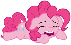 Size: 11000x7000 | Tagged: safe, artist:tardifice, imported from derpibooru, pinkie pie, pony, the beginning of the end, absurd resolution, crying, simple background, sobbing, solo, transparent background, vector