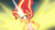 Size: 1920x1080 | Tagged: safe, imported from derpibooru, screencap, sunset shimmer, equestria girls, friendship games, bare shoulders, canterlot high, clenched teeth, daydream shimmer, female, glare, gritted teeth, horn, sleeveless, solo, strapless, wings