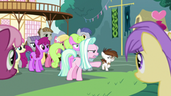 Size: 1920x1080 | Tagged: safe, imported from derpibooru, screencap, berry punch, berry sweet, berryshine, bon bon, cheerilee, daisy, flower wishes, lily, lily valley, maud pie, mudbriar, pipsqueak, silver spoon, slate sentiments, sweetie drops, tender brush, winter lotus, earth pony, the ending of the end, colt, female, friendship student, male