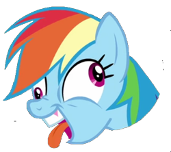 Size: 436x388 | Tagged: safe, edit, edited screencap, imported from derpibooru, screencap, rainbow dash, pegasus, pony, stranger than fan fiction, bust, didney worl, faic, female, flehmen response, hoers, horses doing horse things, majestic as fuck, mare, rainbow dash is best facemaker, simple background, solo, transparent background