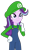 Size: 1024x1764 | Tagged: safe, artist:emeraldblast63, imported from derpibooru, starlight glimmer, equestria girls, cap, clothes, clothes swap, cosplay, costume, crossover, gloves, halloween, hat, holiday, long sleeved shirt, long sleeves, luigi, luigi's hat, overalls, shirt, simple background, solo, super mario bros., transparent background, undershirt