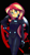 Size: 618x1100 | Tagged: safe, artist:riouku, imported from derpibooru, sunset shimmer, equestria girls, anime, black background, black widow (marvel), bodysuit, clothes, crossover, dark background, female, gantz, gloves, marvel, motorcross, simple background, solo