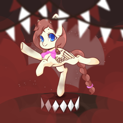 Size: 1080x1080 | Tagged: artist needed, safe, imported from derpibooru, oc, oc only, oc:maria karenna, pegasus, pony, cute, pegasus oc, photo, smiling, solo