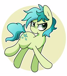 Size: 1828x2059 | Tagged: safe, artist:kindakismet, imported from derpibooru, sandbar, earth pony, pony, abstract background, circle background, male, raised leg, solo, stallion