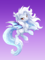 Size: 2019x2703 | Tagged: safe, artist:feneksia, imported from derpibooru, oc, oc only, oc:evening chill, bat pony, crystal pony, crystallized, crystallized pony, female, transformation