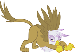 Size: 8413x6150 | Tagged: safe, artist:memnoch, imported from derpibooru, gilda, griffon, a horse shoe-in, daring doubt, female, simple background, solo, transparent background, vector