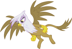 Size: 9046x6144 | Tagged: safe, artist:memnoch, imported from derpibooru, gilda, griffon, female, simple background, solo, transparent background, vector