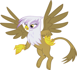 Size: 6741x6132 | Tagged: safe, artist:memnoch, imported from derpibooru, gilda, griffon, female, simple background, solo, transparent background, vector