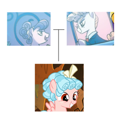 Size: 1720x1720 | Tagged: safe, idw, imported from derpibooru, cozy glow, suri polomare, svengallop, earth pony, pegasus, pony, female, filly, male, mare, shipping, stallion, straight, surigallop