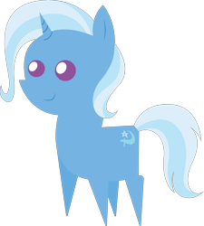 Size: 5288x5866 | Tagged: safe, artist:cosmiceclipsed, artist:tikibat, imported from derpibooru, trixie, pony, unicorn, 10, happy birthday mlp:fim, mlp fim's tenth anniversary, pointy ponies, simple background, solo, transparent background