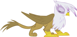 Size: 12195x5934 | Tagged: safe, artist:memnoch, imported from derpibooru, gilda, griffon, female, simple background, solo, transparent background, vector