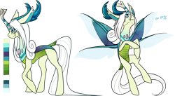 Size: 1280x703 | Tagged: safe, artist:velnyx, imported from derpibooru, oc, oc only, oc:firefly flitter, changedling, changeling, female, simple background, solo, transparent background