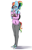 Size: 1297x2048 | Tagged: safe, artist:skitsniga, artist:skitsroom, imported from derpibooru, rainbow dash, anthro, plantigrade anthro, adorkable, alternate hairstyle, book, clothes, converse, cute, dashabetes, dork, egghead, egghead dash, glasses, nerd, shoes, simple background, solo, white background