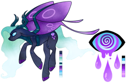 Size: 1280x854 | Tagged: safe, artist:velnyx, imported from derpibooru, oc, oc only, oc:spirita, changedling, changeling, female, simple background, solo, transparent background