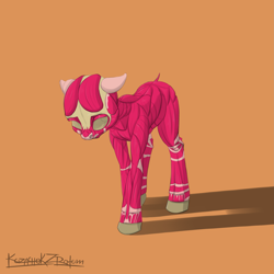 Size: 2615x2620 | Tagged: dead source, safe, artist:kozachokzrotom, imported from derpibooru, pony, anatomically incorrect, anatomy, anatomy guide, anatomy study, colossal titan, dissectibles, dissection, muscles, musculature, organs
