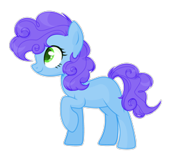 Size: 2824x2520 | Tagged: safe, artist:lazuli, artist:mint-light, artist:thieeur-nawng, imported from derpibooru, oc, oc only, earth pony, pony, base used, earth pony oc, raised hoof, simple background, smiling, solo, transparent background