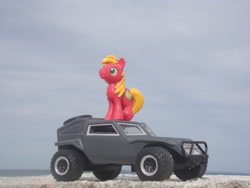 Size: 2048x1536 | Tagged: safe, artist:dingopatagonico, imported from derpibooru, big macintosh, earth pony, pony, car, irl, photo, solo, toy