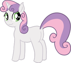 Size: 2180x1941 | Tagged: safe, artist:poniidesu, imported from derpibooru, sweetie belle, pony, unicorn, butt, dock, female, filly, plot, simple background, solo, sweetie butt, transparent background