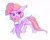 Size: 2000x1599 | Tagged: safe, artist:dawnfire, oc, oc only, oc:dawnfire, bat pony, pony, unicorn, bat ponified, bat wings, donut, fangs, female, food, horn, lidded eyes, mare, race swap, signature, solo, wings