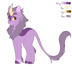 Size: 1902x1809 | Tagged: safe, artist:vitrei, imported from derpibooru, oc, oc only, oc:nebula eclipse, kirin, kirin oc, reference sheet, simple background, solo, transparent background