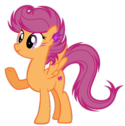 Size: 914x920 | Tagged: safe, artist:whiteplumage233, imported from derpibooru, scootaloo, pony, alternate hairstyle, face paint, large wings, older, older scootaloo, simple background, smiling, solo, transparent background, wings