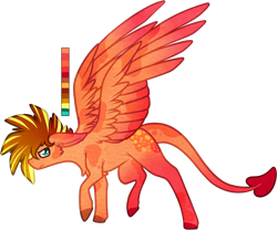 Size: 926x771 | Tagged: safe, artist:velnyx, imported from derpibooru, oc, oc only, oc:sky chaser, pegasus, pony, augmented tail, male, solo, stallion