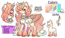 Size: 1800x1071 | Tagged: safe, artist:silentwolf-oficial, imported from derpibooru, oc, oc only, alicorn, pony, alicorn oc, bald, bust, chest fluff, choker, colored hooves, colored pinnae, eyes closed, hoof fluff, horn, open mouth, pale belly, reference sheet, simple background, smiling, transparent background, two toned wings, wings