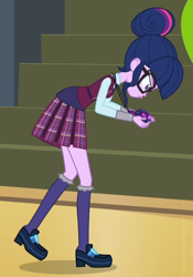 Size: 538x770 | Tagged: safe, imported from derpibooru, screencap, sci-twi, twilight sparkle, equestria girls, friendship games, cropped, magic capture device, solo