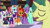 Size: 1920x1080 | Tagged: safe, imported from derpibooru, screencap, candy grapes, dandy dispatch, firelight, lyra heartstrings, moondancer, night light, raspberry dazzle, sassy saddles, stellar flare, twilight velvet, pony, unicorn, the ending of the end, female, filly, foal, male, mare, stallion