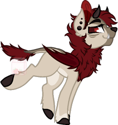 Size: 608x642 | Tagged: safe, artist:kryptidkitty, artist:mourningfog, imported from derpibooru, oc, oc only, pony, chest fluff, simple background, solo, transparent background