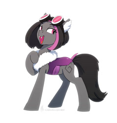 Size: 855x900 | Tagged: safe, artist:carnifex, imported from derpibooru, oc, oc:mimicry, pony, purple changeling
