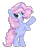 Size: 2169x2793 | Tagged: safe, artist:lazuli, artist:mint-light, artist:thieeur-nawng, imported from derpibooru, oc, oc only, oc:sweet party, pony, unicorn, base used, horn, open mouth, simple background, solo, transparent background, underhoof, unicorn oc