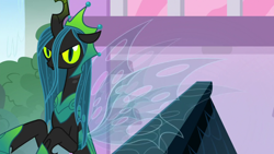 Size: 1920x1080 | Tagged: safe, imported from derpibooru, screencap, queen chrysalis, pony, the ending of the end, solo