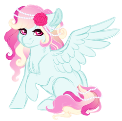 Size: 1024x1013 | Tagged: safe, artist:azure-art-wave, imported from derpibooru, oc, oc only, oc:crystaldrop, pegasus, pony, female, mare, simple background, solo, transparent background