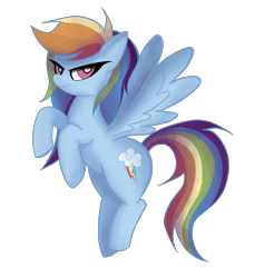 Size: 1710x1866 | Tagged: safe, alternate version, artist:insomniaqueen, imported from derpibooru, rainbow dash, pegasus, pony, background removed, eyelashes, female, mare, rearing, simple background, solo, transparent background