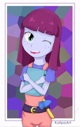 Size: 1947x3079 | Tagged: safe, artist:kalipoart, imported from derpibooru, kimberlite, equestria girls, equestria girls series, school of rock