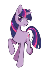 Size: 450x723 | Tagged: safe, artist:azamono, imported from derpibooru, twilight sparkle, pony, unicorn, female, looking at you, mare, simple background, solo, transparent background, unicorn twilight