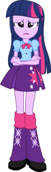 Size: 3935x13130 | Tagged: safe, artist:alandssparkle, artist:firesidearmy46231, imported from derpibooru, twilight sparkle, alicorn, equestria girls, absurd resolution, clothes, crying, female, pleated skirt, simple background, skirt, solo, teary eyes, transparent background, twilight sparkle (alicorn), vector